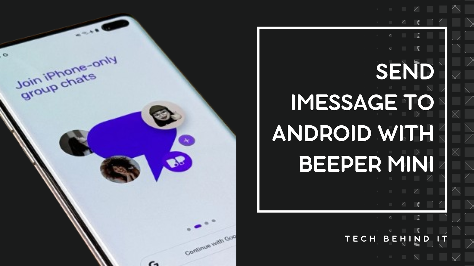 Send iMessage to Android with Beeper Mini—No Apple ID Required!