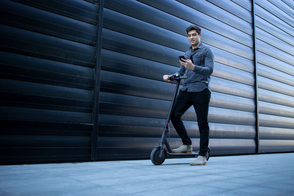 Electric Scooter Riding