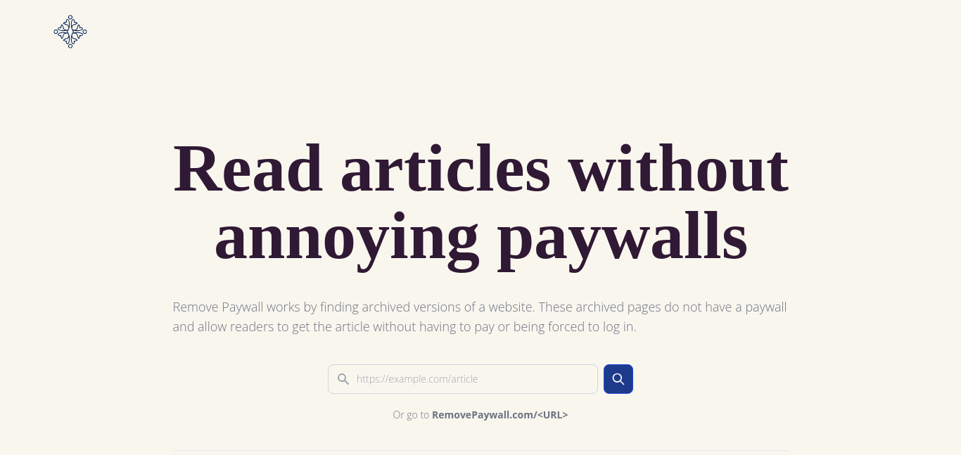 Anti-Paywall