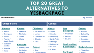 Top 20 Great Alternatives to YesBackpage