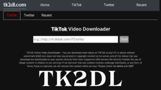 Tk2dl: TikTok Video Downloader Review and Safety
