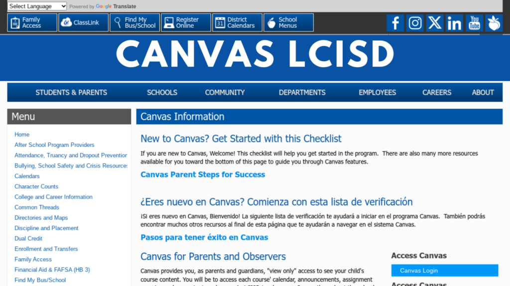 Canvas LCISD: Elementary Rollout to Transform Classroom