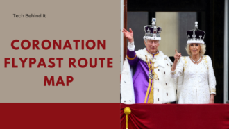 Royal Majesty in the Skies: Coronation Flypast Route Map