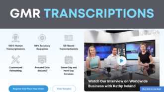 Discovering GMR Transcription Services’ Excellence