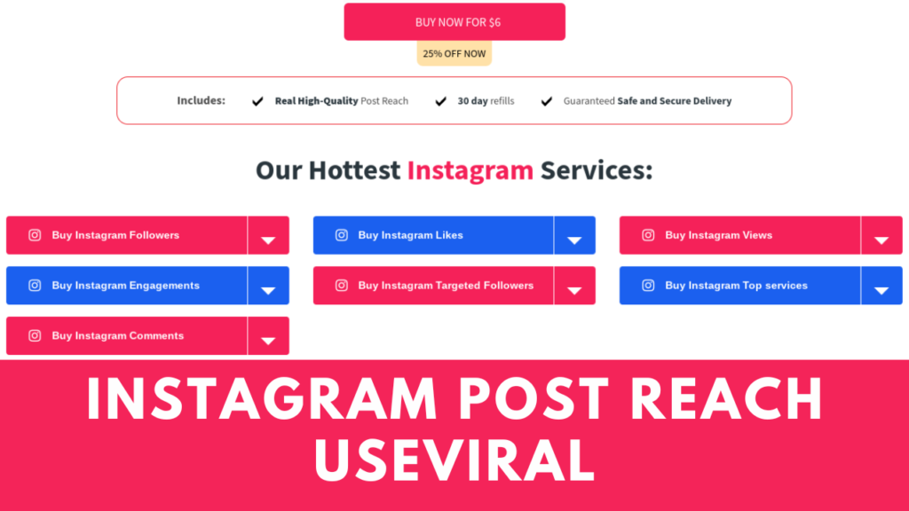 Instagram Post Reach Useviral