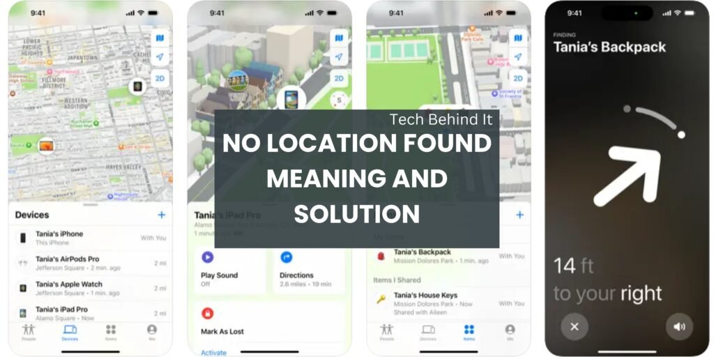 No Location Found Meaning And Solution 