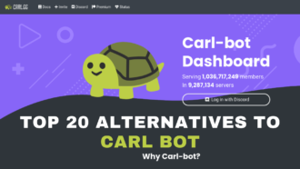 Top 20 Alternatives to Carl Bot