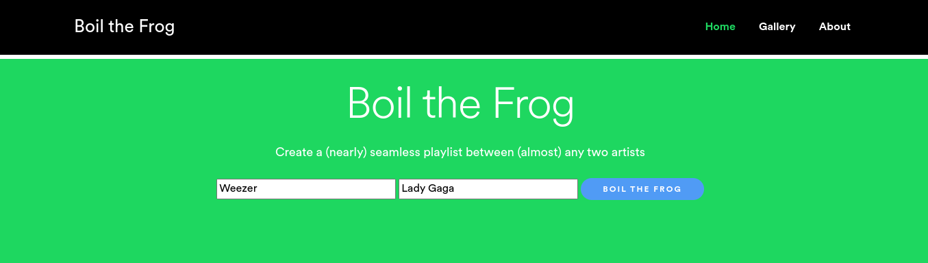 Boil The Frog