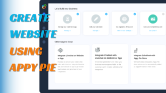 Streamline Your Web Design Journey with Appy Pie: A Comprehensive Step-by-Step Tutorial