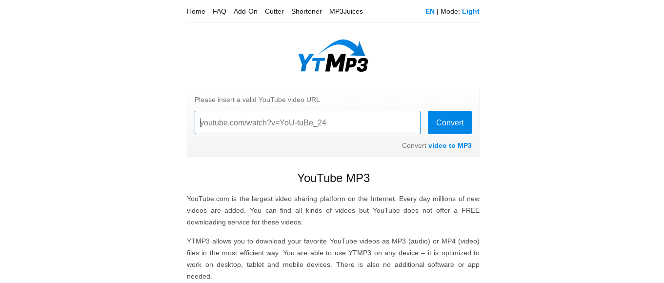 Youtube2mp3