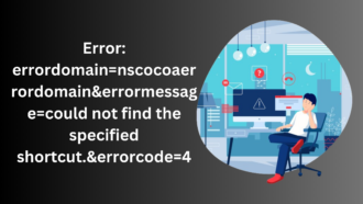 Fixing The Error: errordomain=nscocoaerrordomain&errormessage=could not find the specified shortcut.&errorcode=4