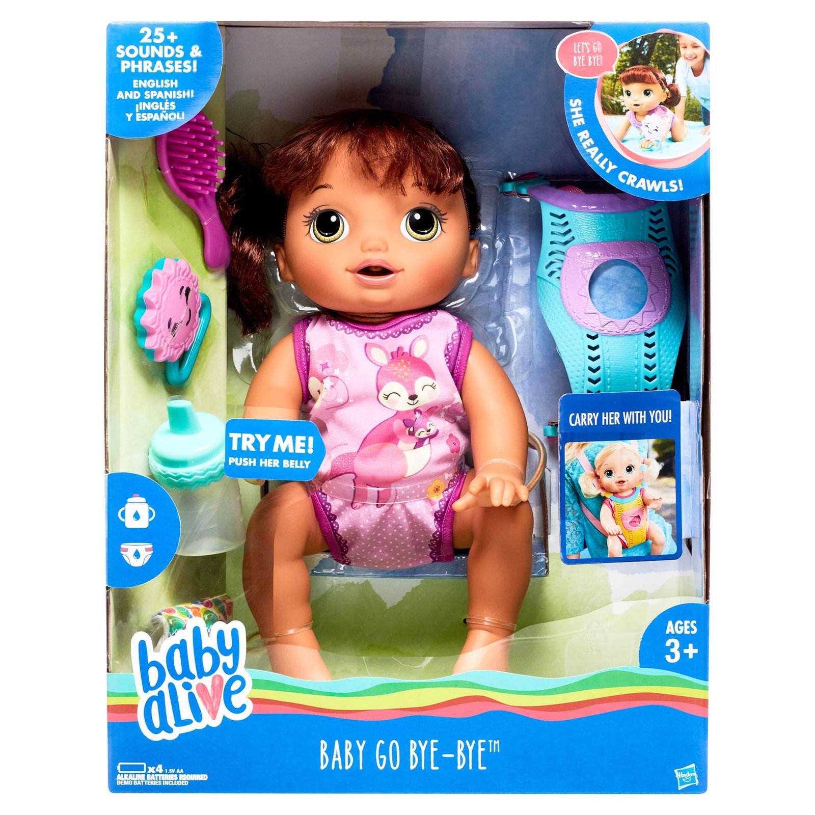 Baby Alive Baby Go Bye Bye Doll