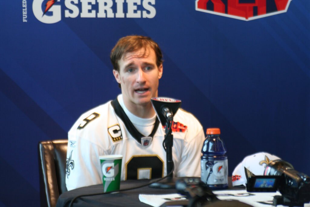 Drew Brees Makes His NBC Debut, Internet Amazed By His New Hair
