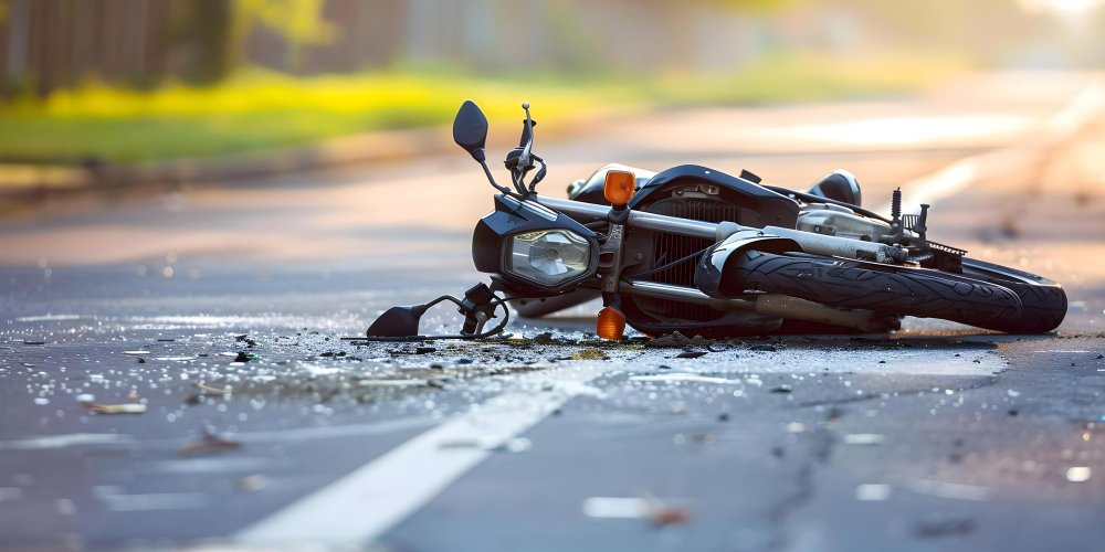 Motorcycle crash