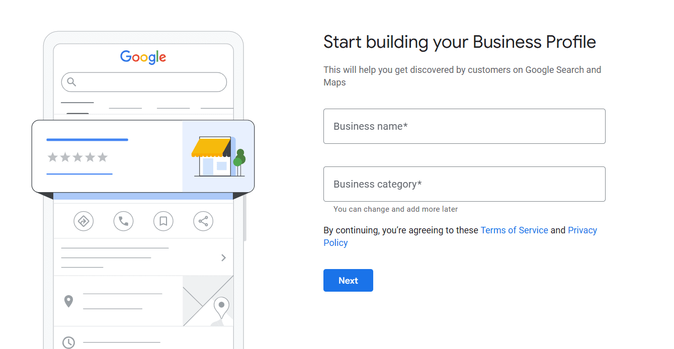 Visit Google Business Profile