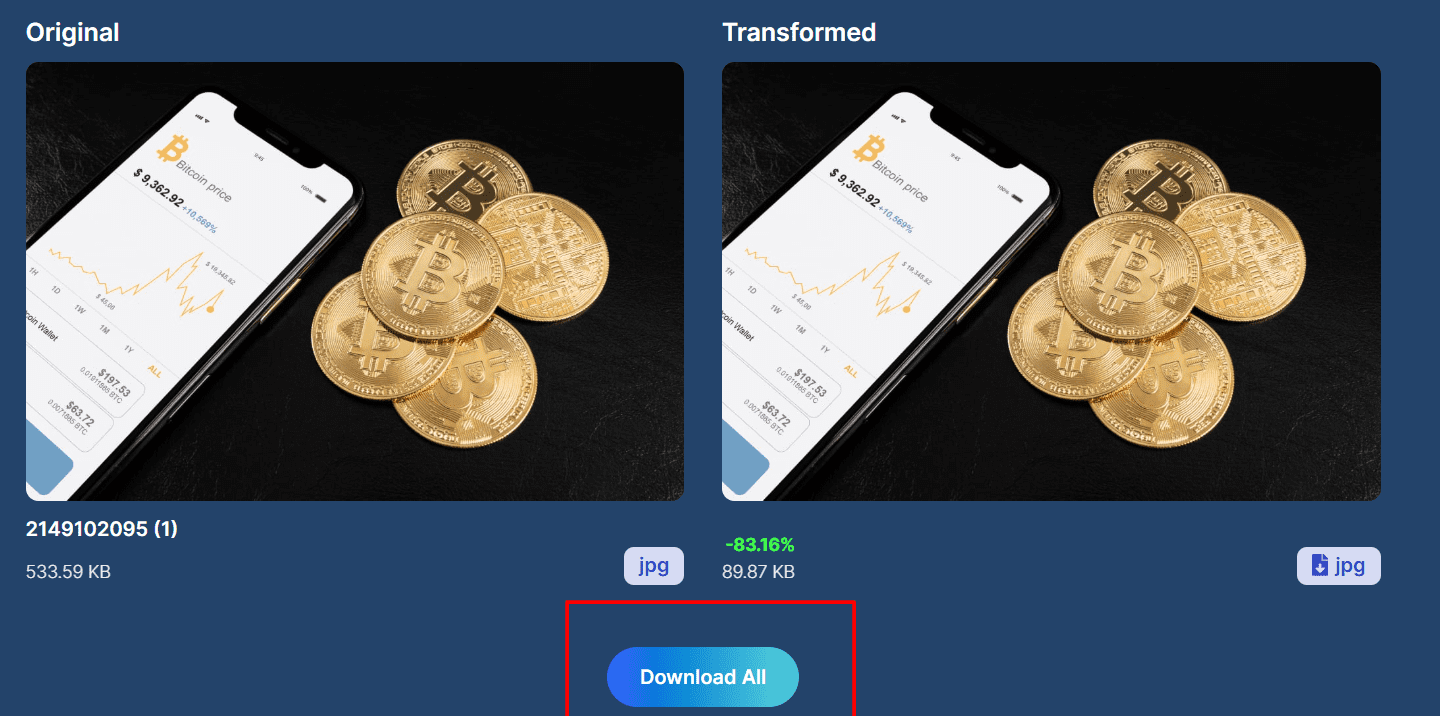 Cloudinary Image to JPG Converter