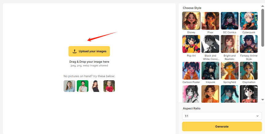 vheer anime character