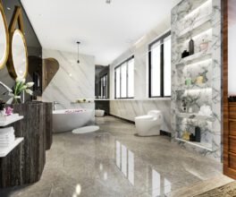 How Vitrified Tiles Transform Small Bathrooms