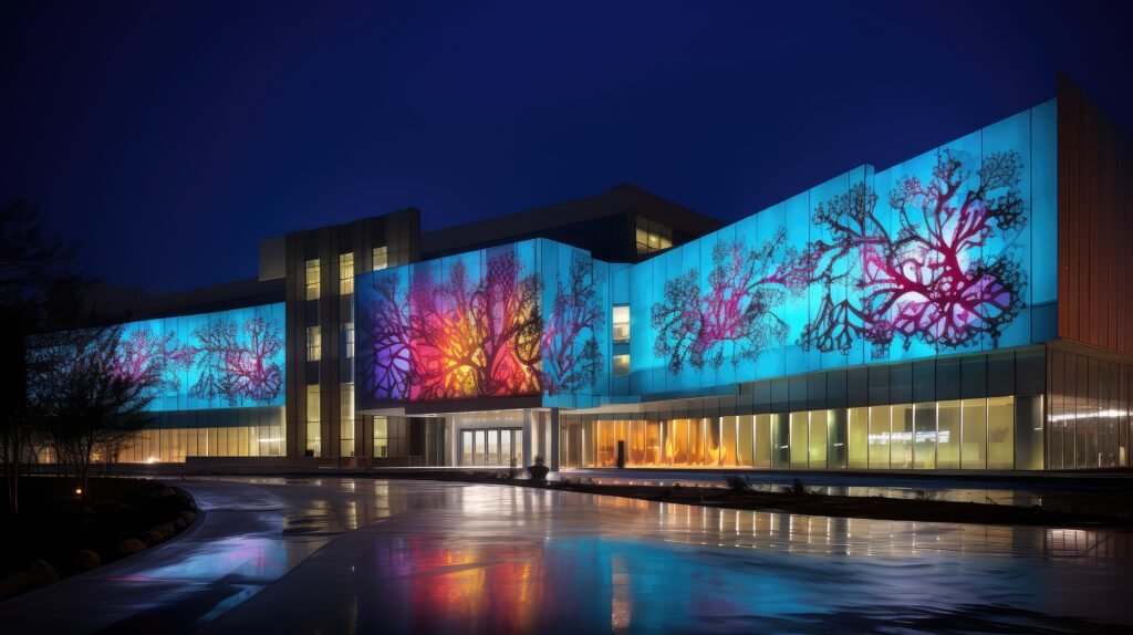 Customizing LED Film Screen for Unique Architectural Projects