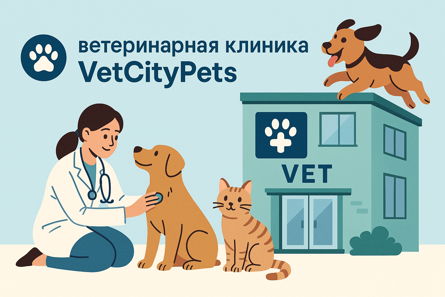 ветеринaрная клиника VetCityPets: The Premier Choice for Veterinary Care