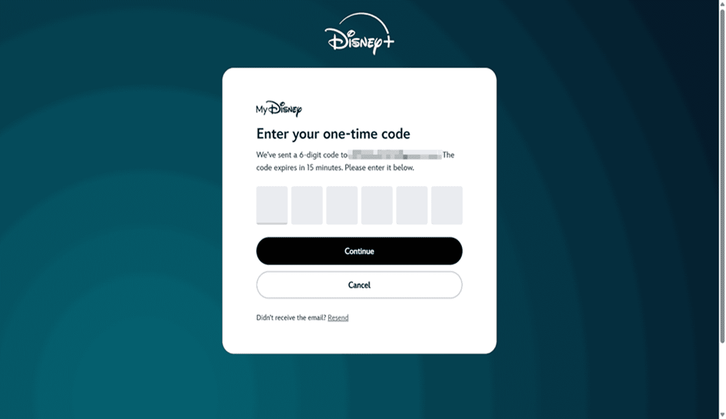 Change Disney Plus Password