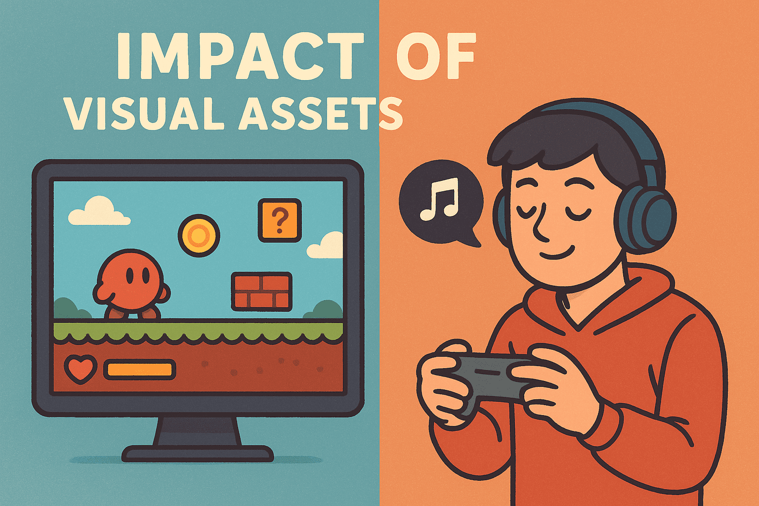 Understanding the Impact of Visual and Audio Game Assets Design