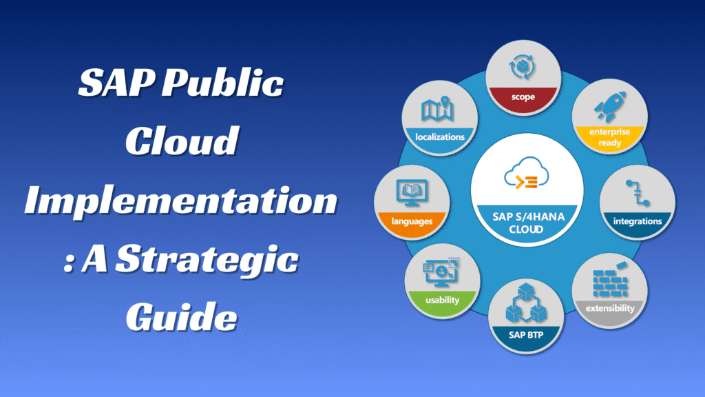 SAP Public Cloud Implementation: A Strategic Guide