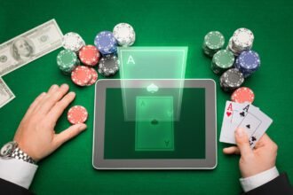 How Good is AI at Bluffing in Online Poker