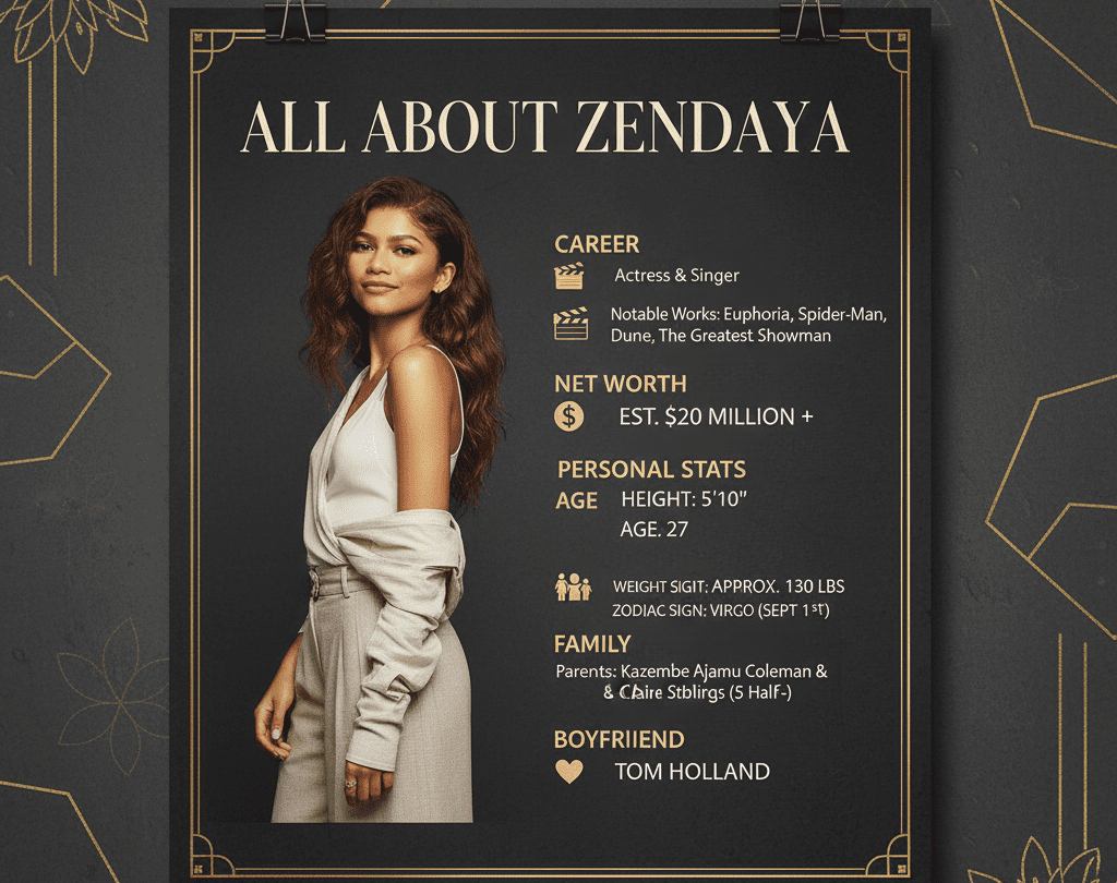 All About Zendaya Height, Age, Weight, and Boyfriend 
