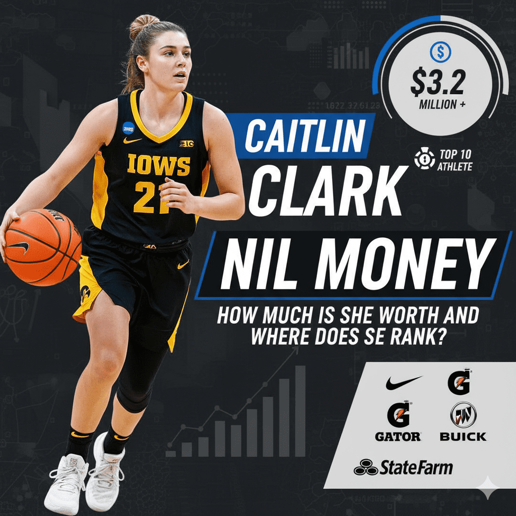 Caitlin Clark NIL Money: How Much Is She Worth and Where Does She Rank?