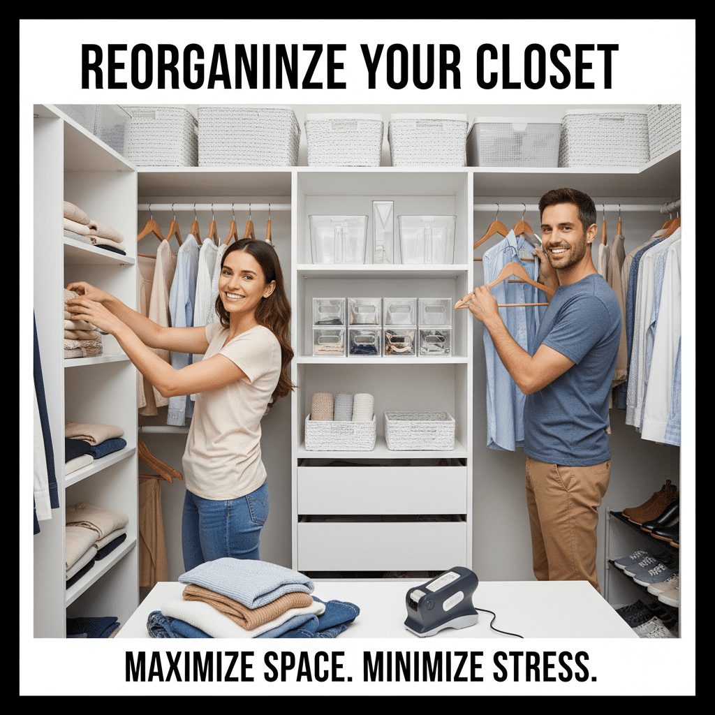 Recorganinze your closet