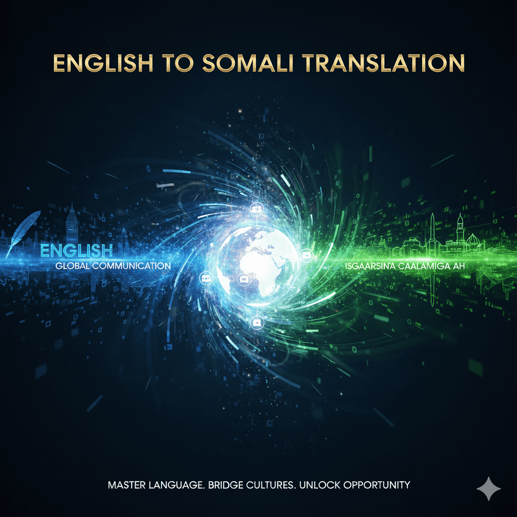 English to Somali Translation