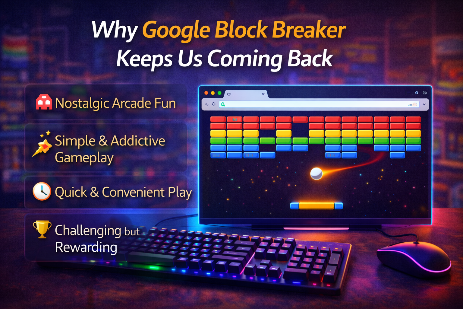 Why Google Block Breaker Keeps Us Coming Back