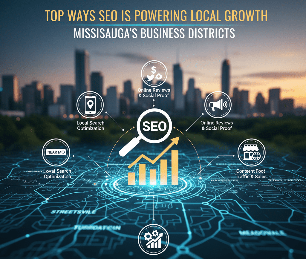 Top Ways SEO Is Powering Local Growth in Mississauga’s Business Districts