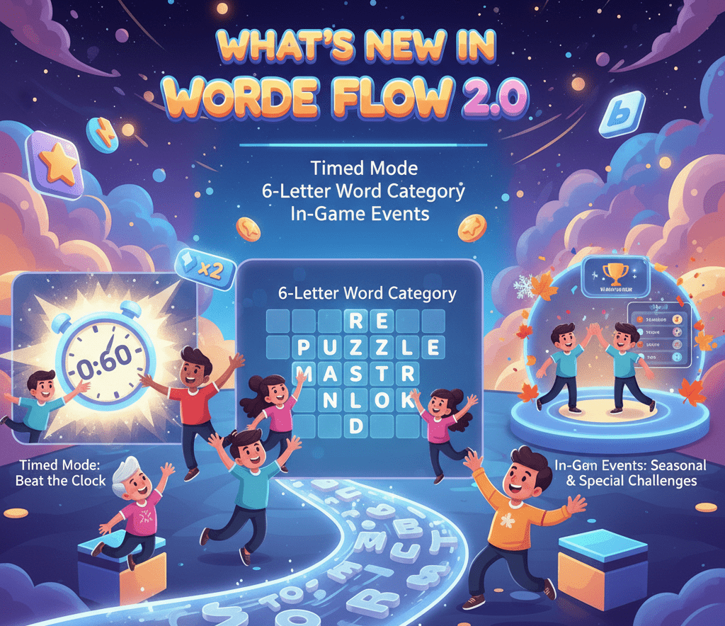 Welcome to Worde Flow 2.0: The Ultimate Word Game Experience 