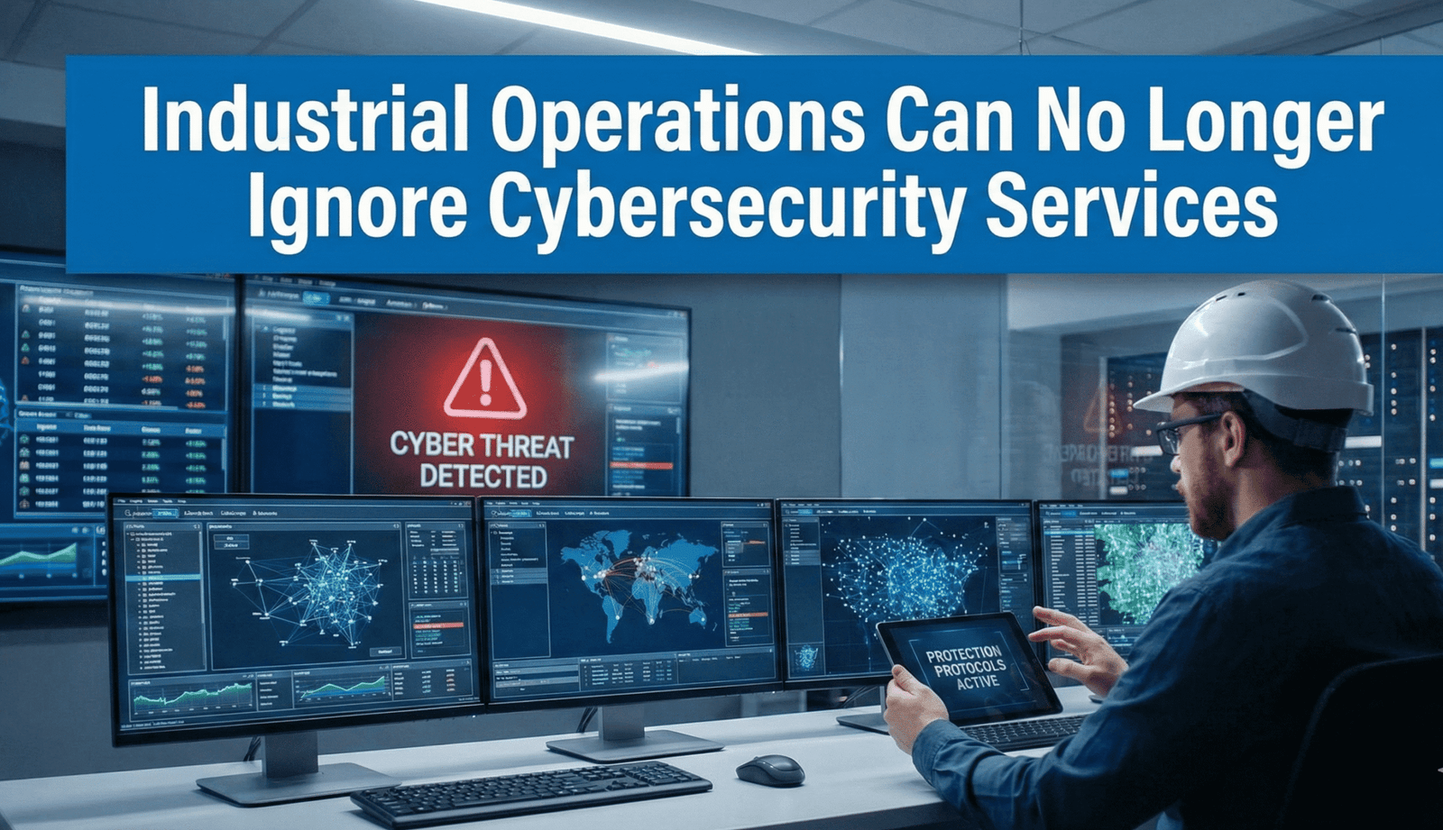 Why Industrial Operations Can No Longer Ignore Cybersecurity Services