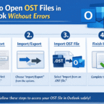How to Open OST Files in Outlook Without Errors