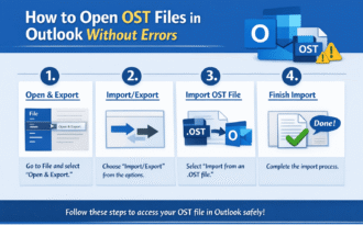 How to Open OST Files in Outlook Without Errors