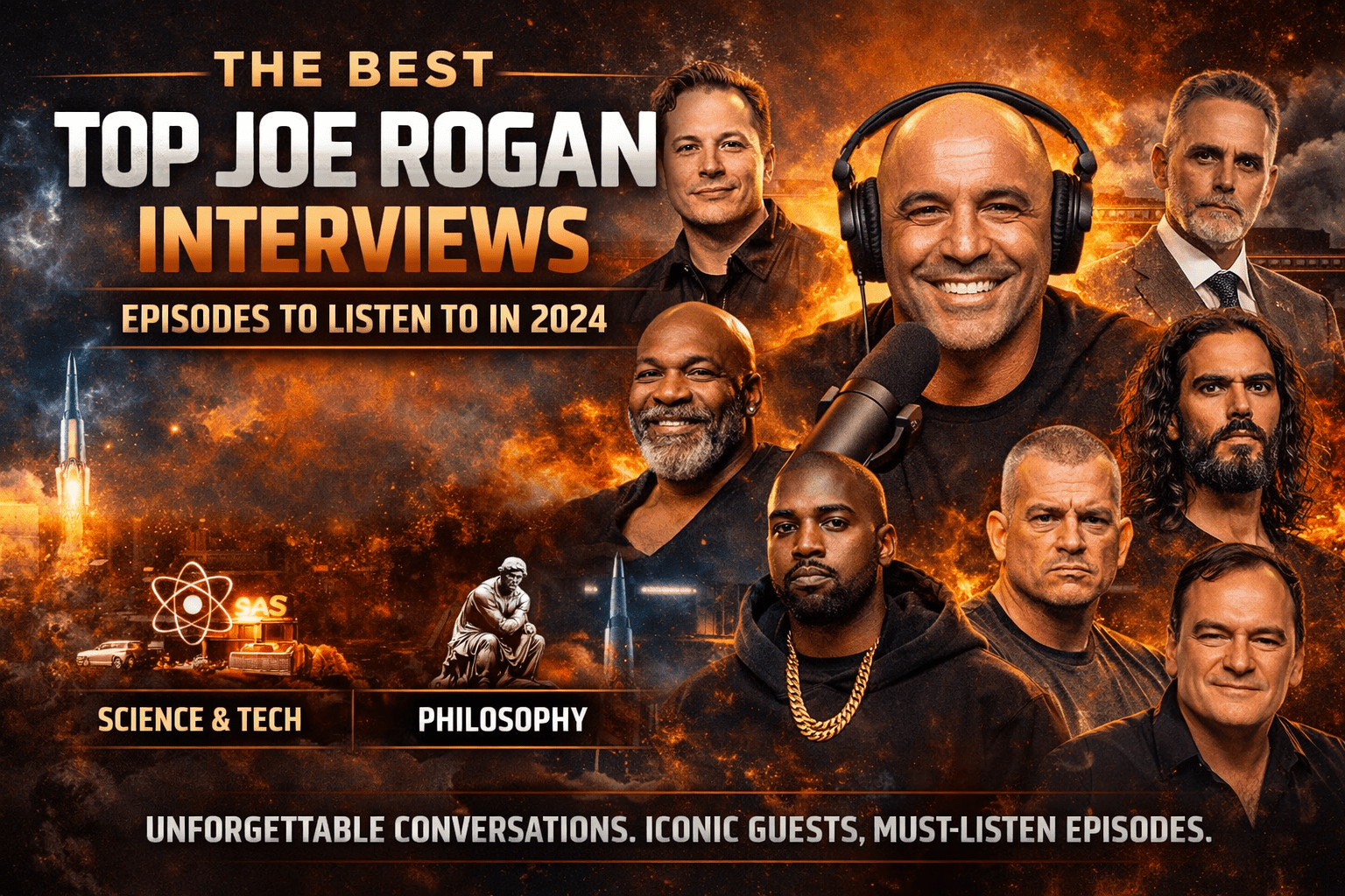 The Best Top Joe Rogan Interviews Episodes to Listen to in 2026