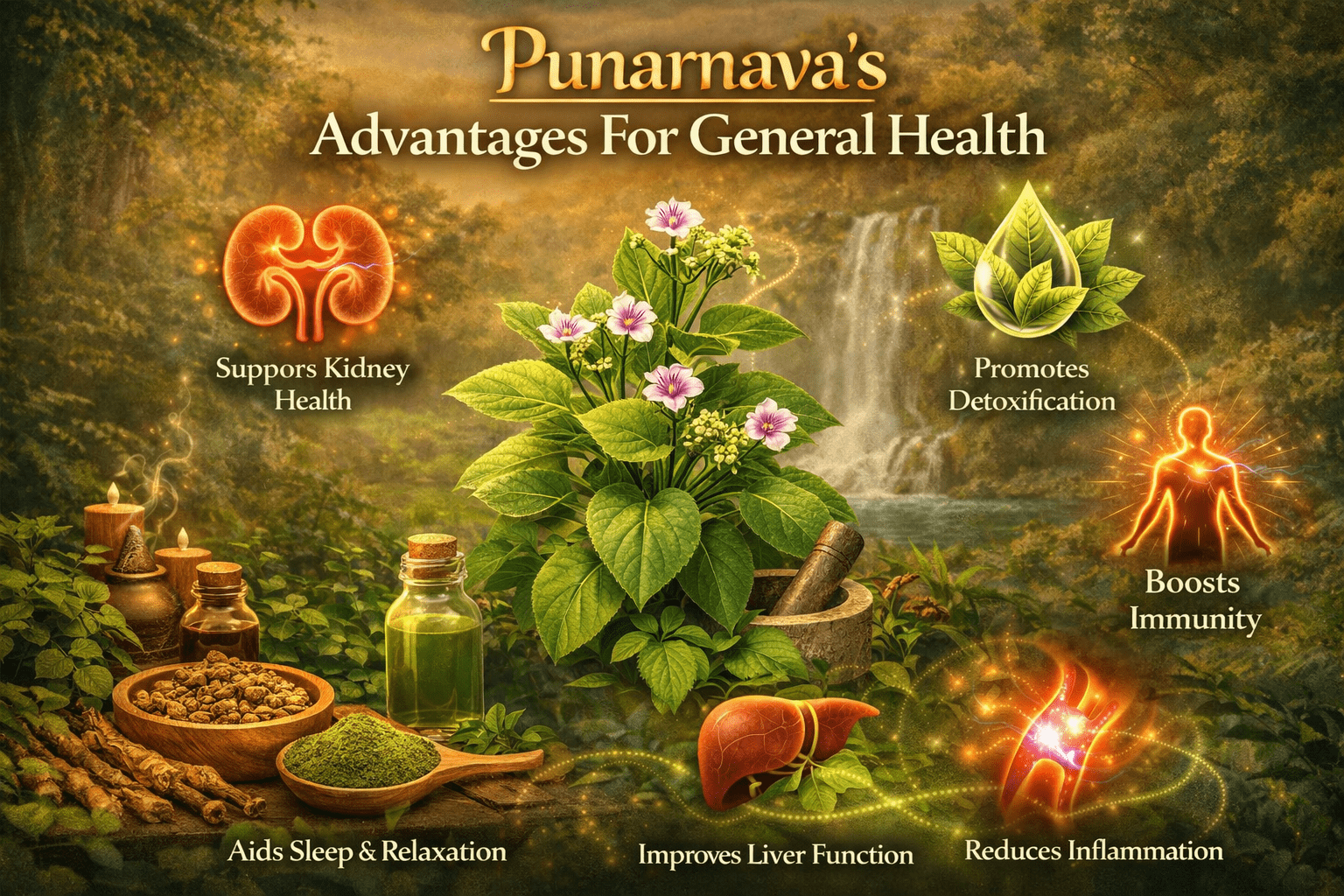 Punarnava's Advantages For General Health