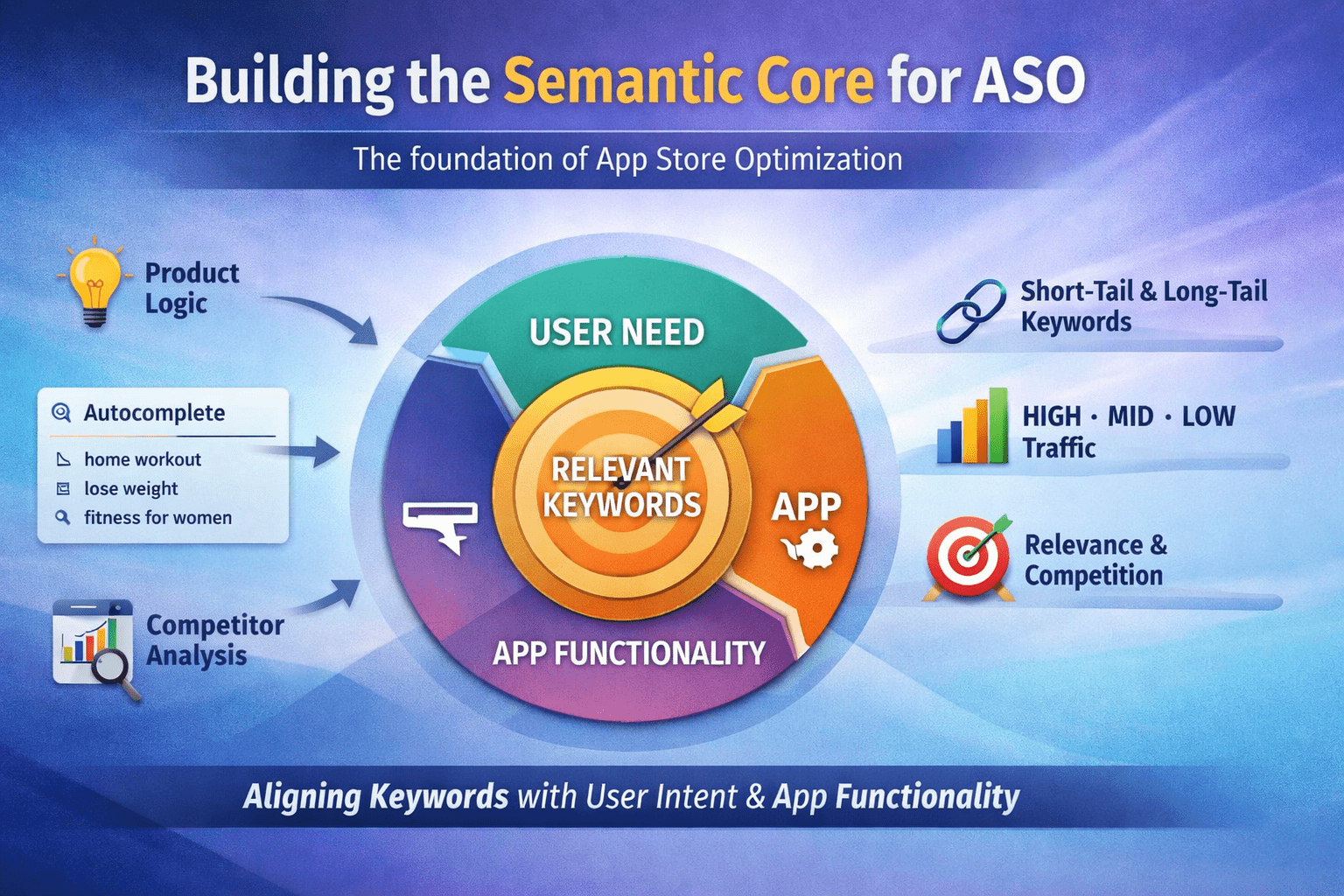 The semantic core is the foundation of ASO