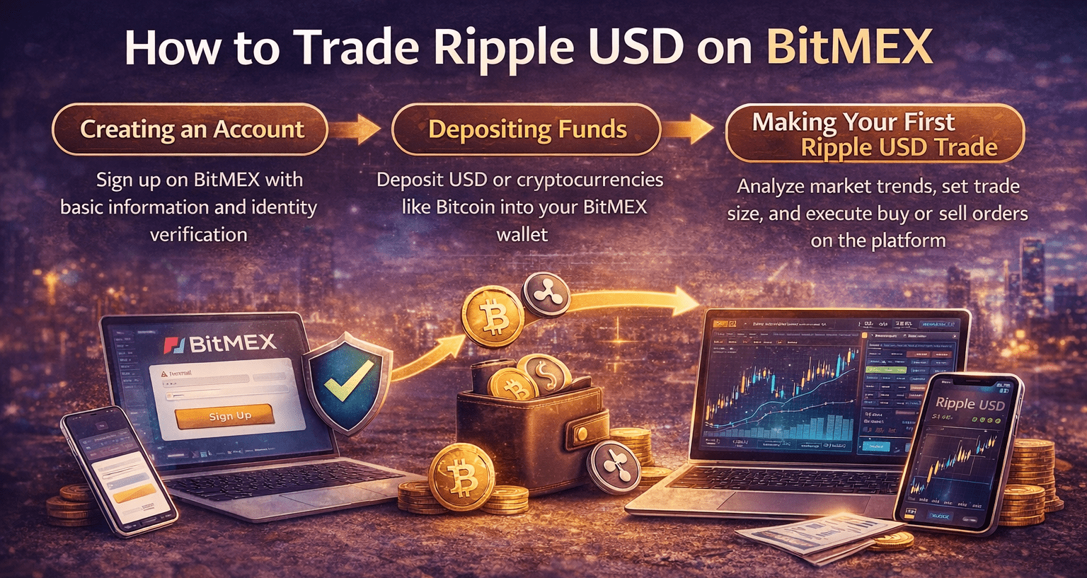 How to Trade Ripple USD on BitMEX