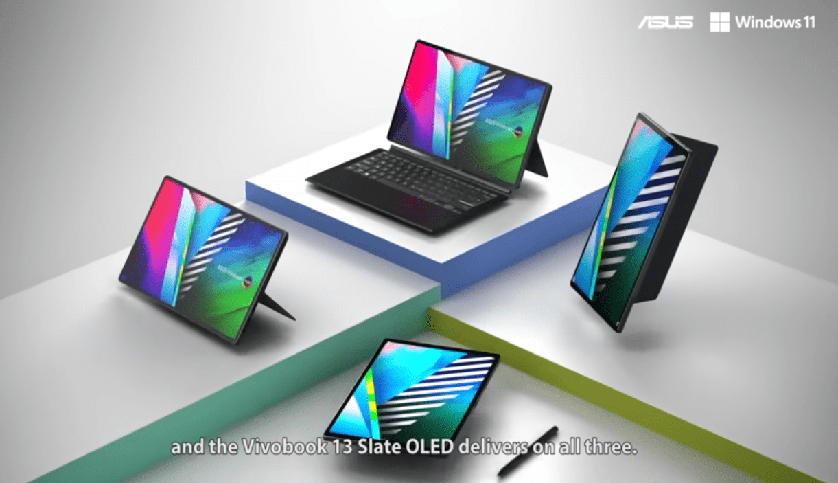 ASUS Vivobook 13 Slate OLED Design & Display