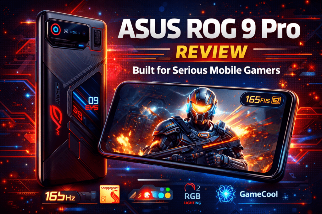 Asus ROG 9 Pro Review: Built for Serious Mobile Gamers