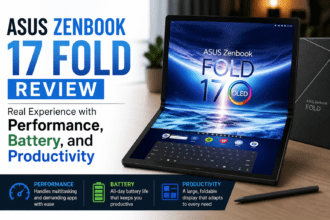 Asus Zenbook 17 Fold Review: Real Experience with Performance, Battery, and Productivity