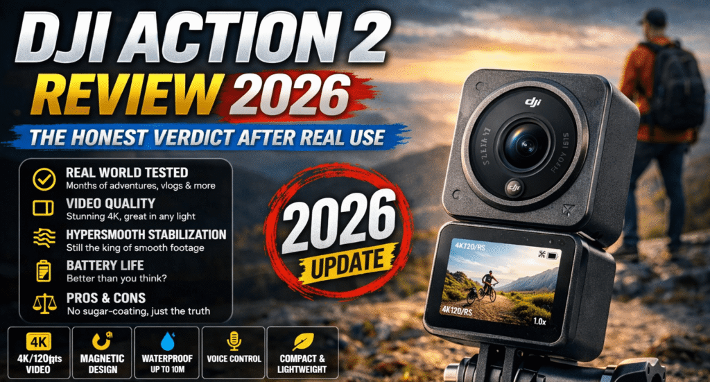 DJI Action 2 Review 2026: The Honest Verdict After Real Use