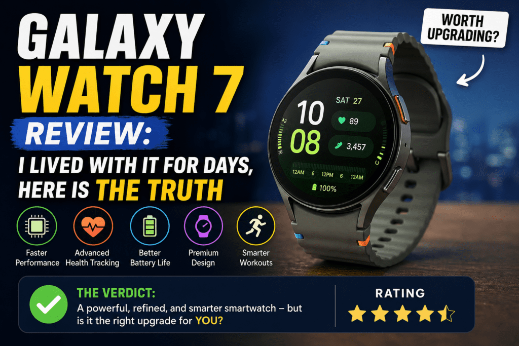 Galaxy Watch 7 Review: I Lived With It for Days, Here Is the Truth
