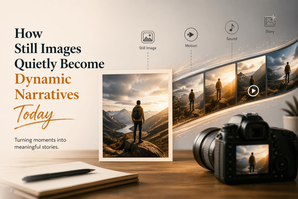How Still Images Quietly Become Dynamic Narratives Today