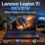 Lenovo Legion 7i Review: What I Notice After Real Use