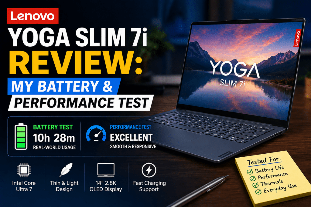 Lenovo Yoga Slim 7i Review: My Battery & Performance Test